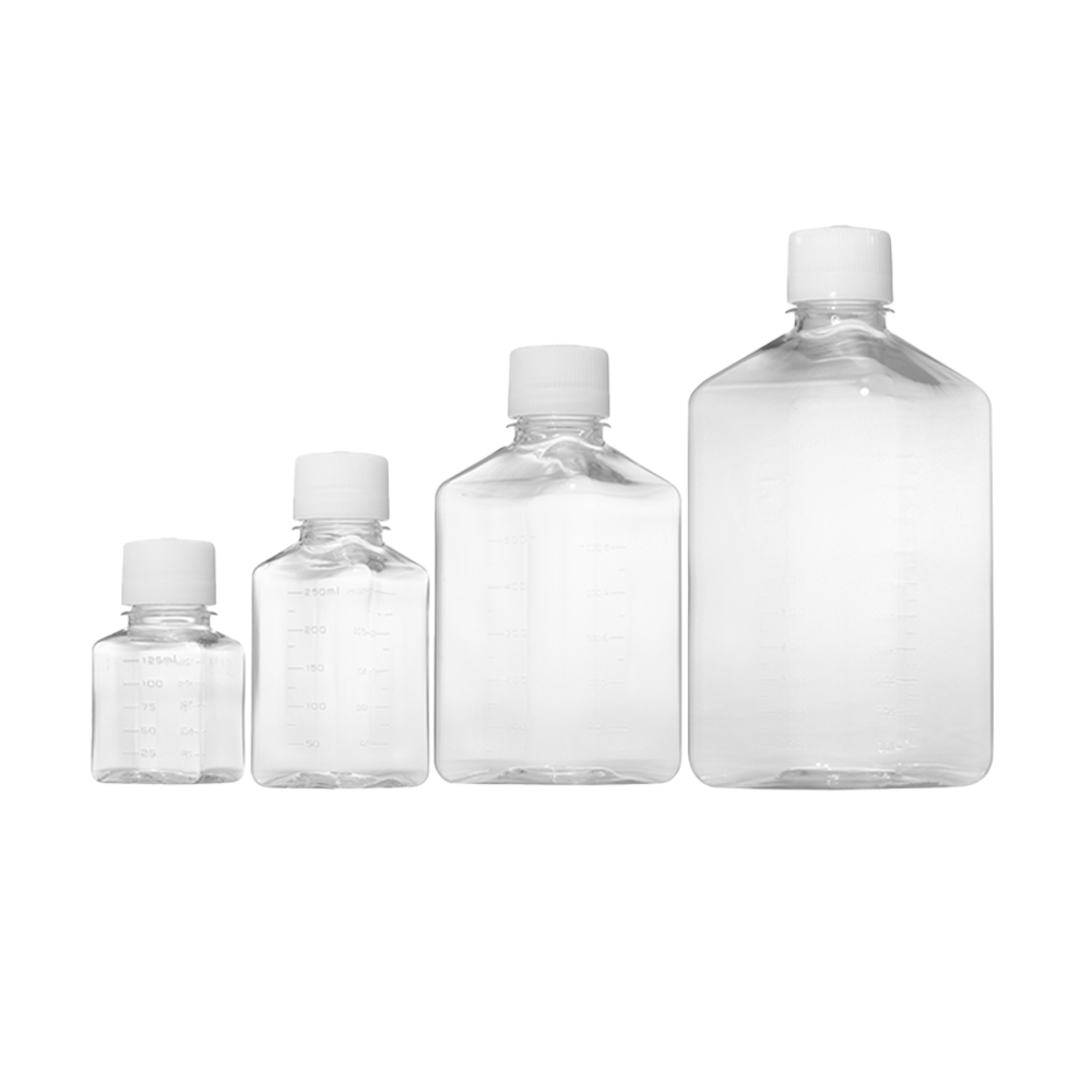 square plastic bottles wholesale